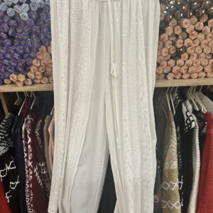 pantalon chiripa blanco