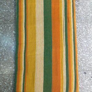 Manta Kerala verde naranja y amarilla
