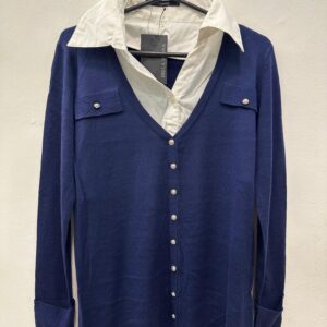 Sweter con camisa