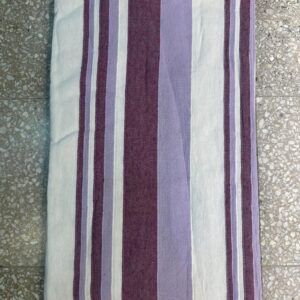 Manta kerala Lila violeta y blanco