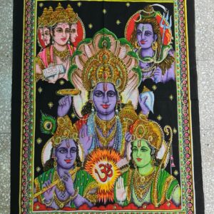 Tapiz 5 dioses hindúes