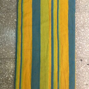 Manta kerala amarillo verde y celeste