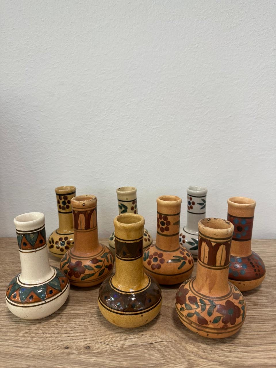 Florero / Portavela de ceramica